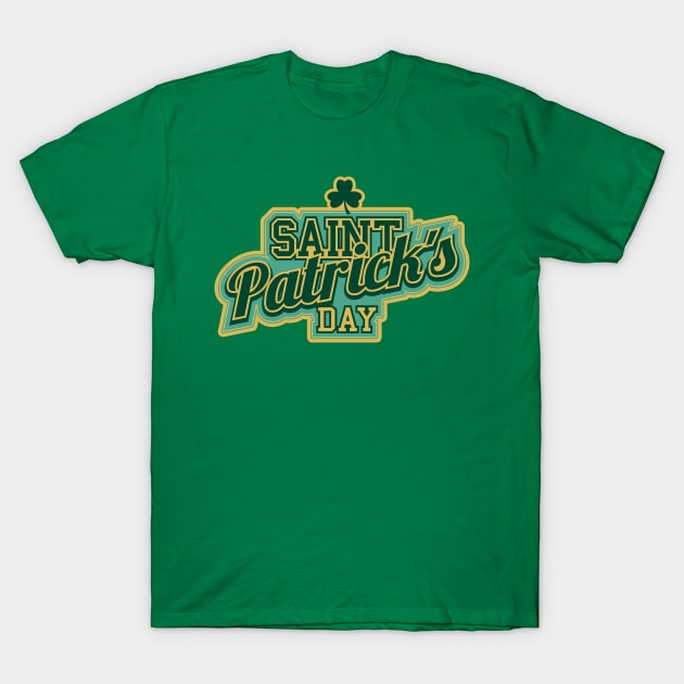 Saint Patricks Day T-Shirt by Davidsmith